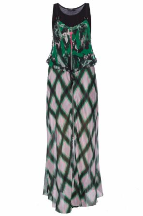 Tie-up patterned dress, zdjęcie 1 Tie-up patterned dress od Diesel